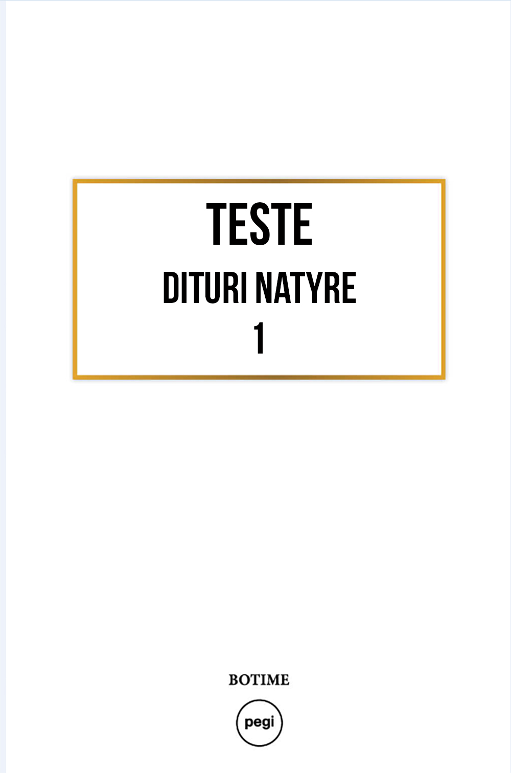 Dituri natyre 1
